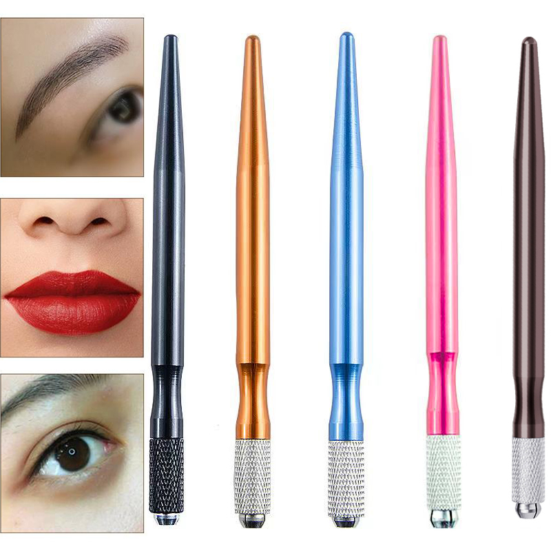 Embroidery Lips - 3 stücke Microblading Manuelle Tattoo Pen-Set