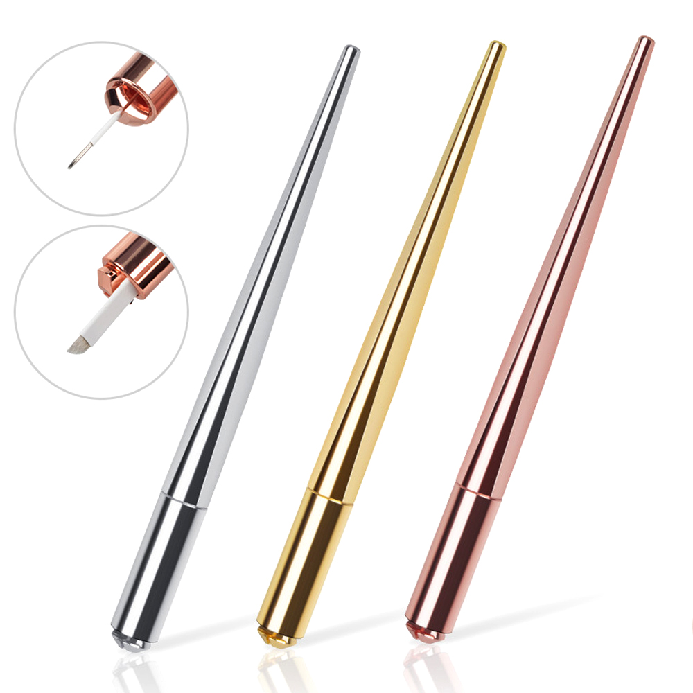 Embroidery Lips - Microblading Manuelles Tattoo-Stift-Set für Permanent Make-up