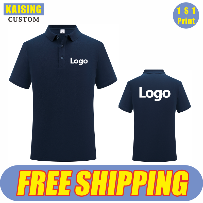 Embroidery Ideas - KAISING Hochwertiges Poloshirt aus reiner Baumwolle