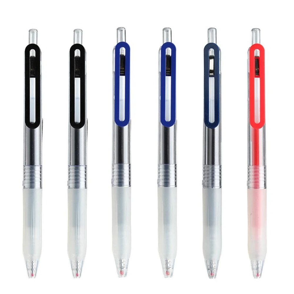 Muji Stationery Gel Pen - 0,5-mm-Tinten-Gelstift-Set von MUJIS für Schule, Büro,