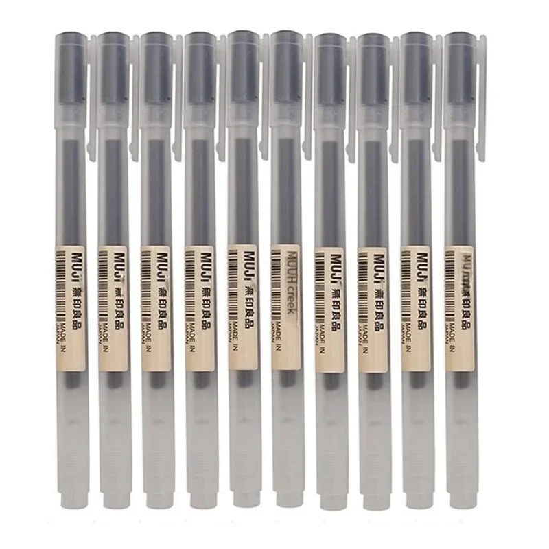 6/8 Teile/satz MUJIs Gel Stift – Muji Stationery Gel Pen Bewertung und Preis