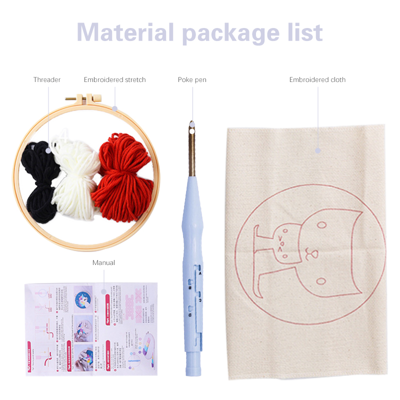 Punch Needle Stickerei Kit Sta – Embroidery Xmas Kits Bewertung und Preis