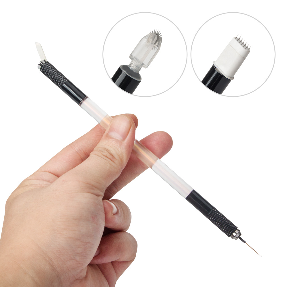 1 stücke manuelle Tattoo Stift – Embroidery Lips Bewertung und Preis