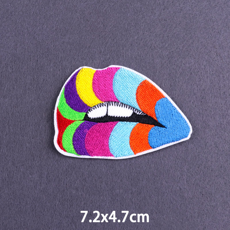 Liebe ist Liebe Herz Patches a – Embroidery Lips Bewertung und Preis