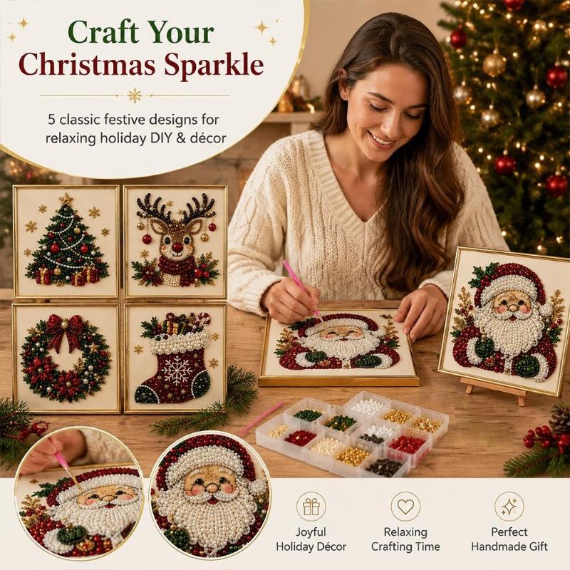 Neues, heiß begehrtes Weihnach – Embroidery Xmas Kits Bewertung und Preis