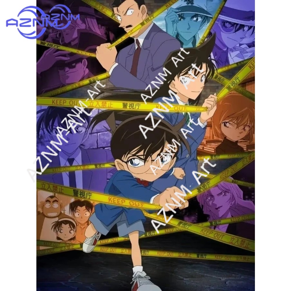 1 Stück Detektiv Conan Diamant – Embroidery Canvas Bewertung und Preis