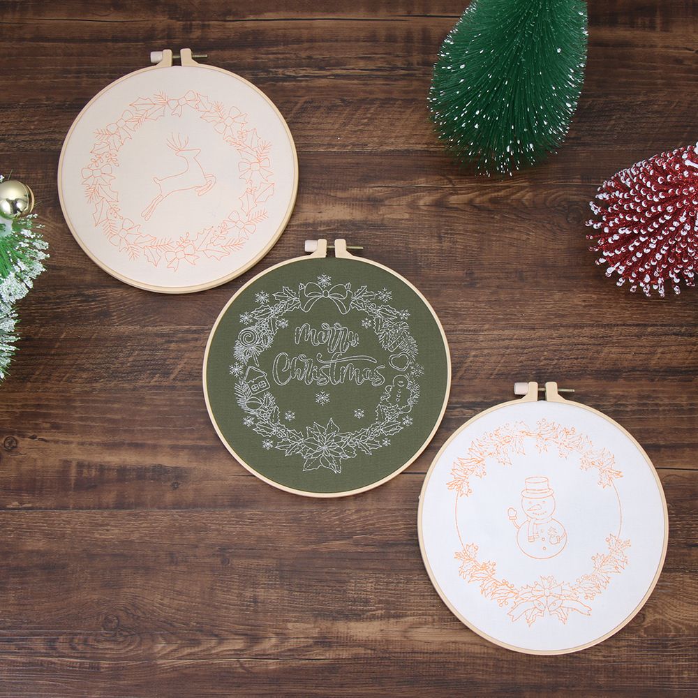 Kunst Nähen Zubehör Nadel Fade – Embroidery Xmas Kits Bewertung und Preis
