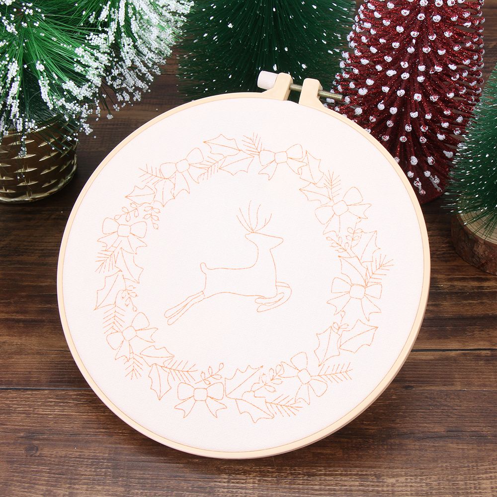 Kunst Nähen Zubehör Nadel Fade – Embroidery Xmas Kits Bewertung und Preis