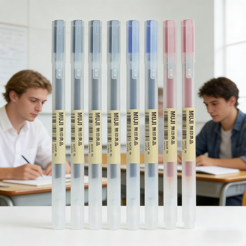 6/8-teiliges MUJI Kugelschreib – Muji Stationery Gel Pen Bewertung und Preis