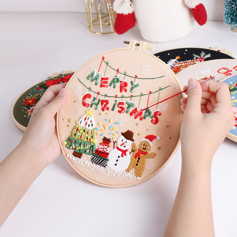 Frohe Weihnachten DIY Stickere – Embroidery Xmas Kits Bewertung und Preis