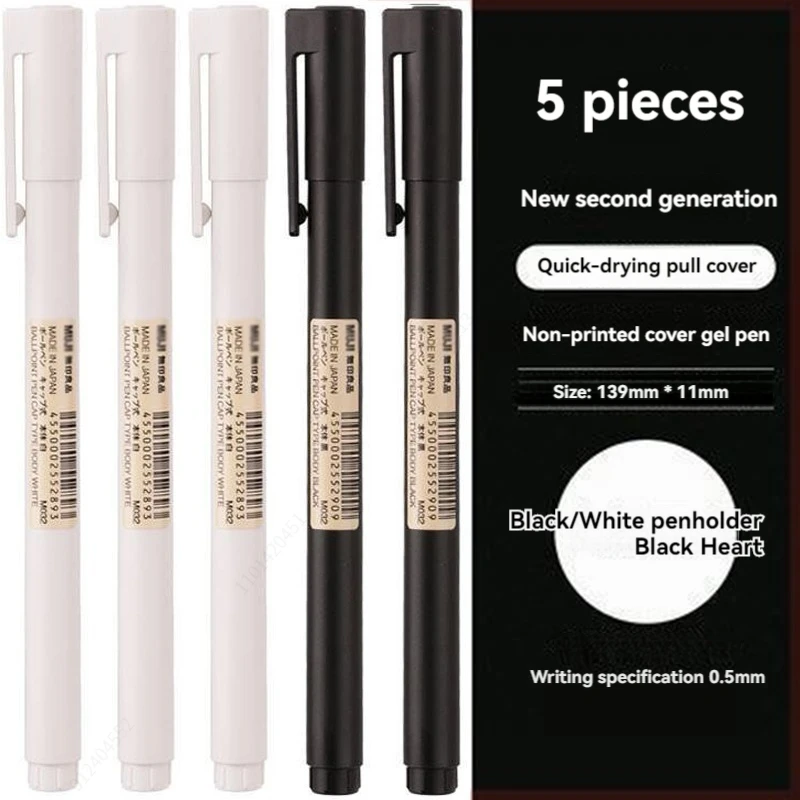 0,5mm Schwarze Kugelschreiber  – Muji Stationery Gel Pen Bewertung und Preis