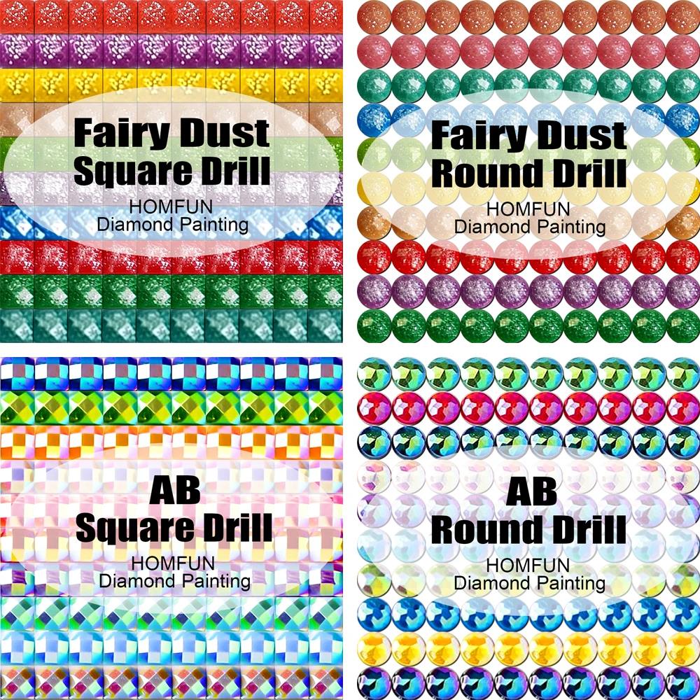 HOMFUN Fairy Dust AB Diamant-S – Embroidery Roll Pattern Bewertung und Preis