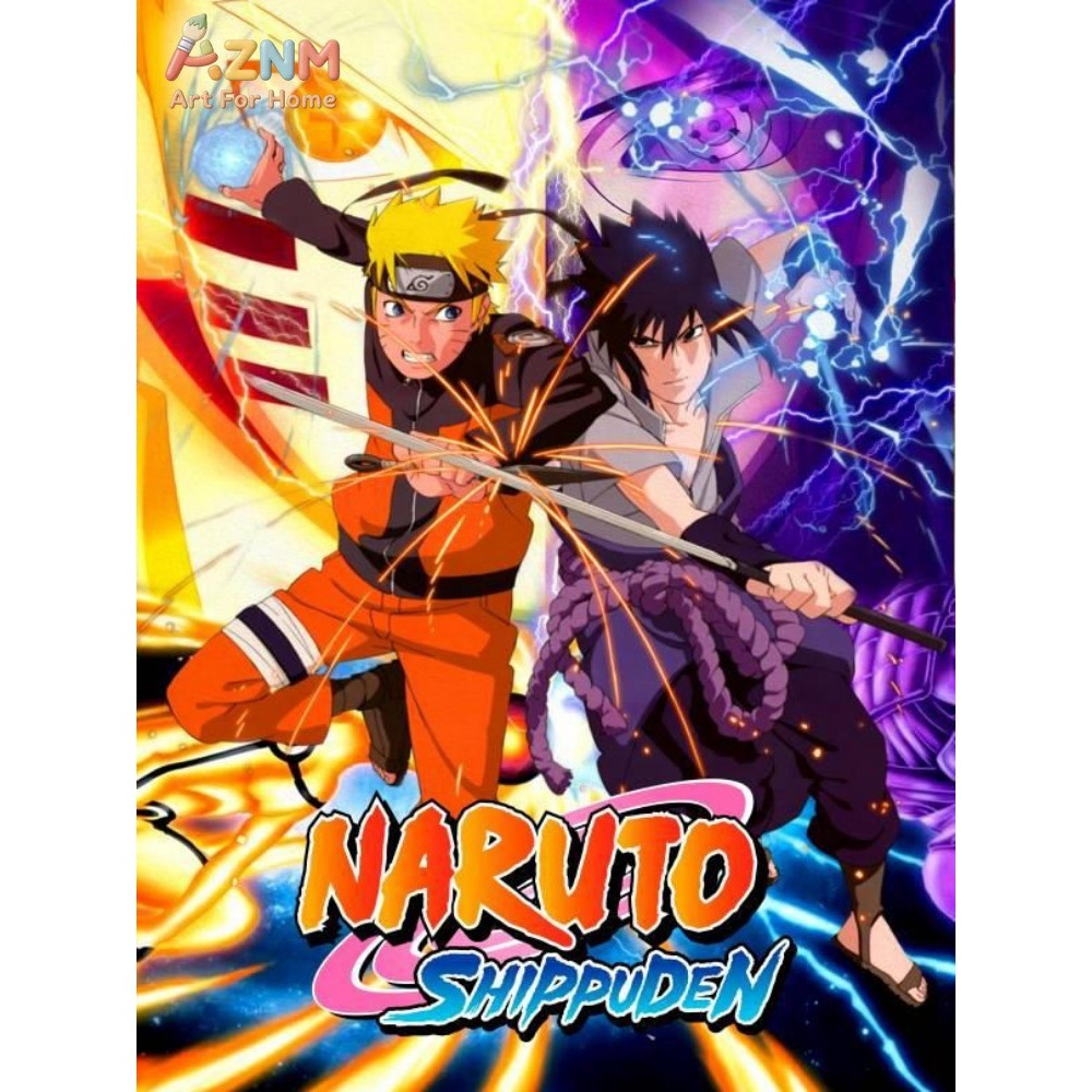 Rahmenloses 1-teiliges Naruto  – Embroidery Canvas Bewertung und Preis