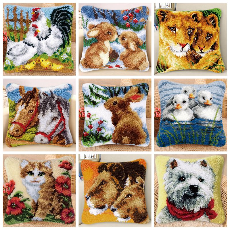 Rabbit Horse Latch Hook Kits S – Embroidery Knot Bewertung und Preis