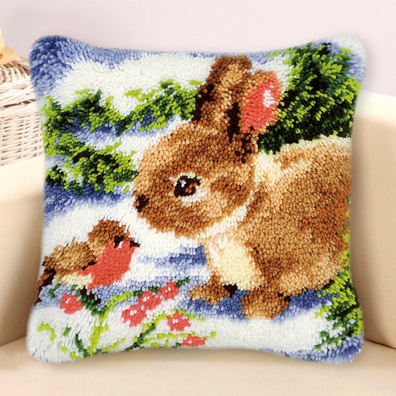 Rabbit Horse Latch Hook Kits S – Embroidery Knot Bewertung und Preis