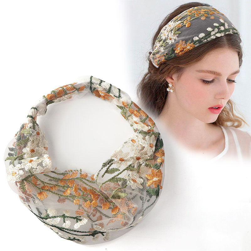 Weiblichen Ethnischen Haarbänd – Embroidery Knot Bewertung und Preis