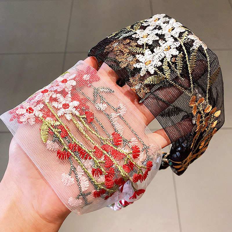 Weiblichen Ethnischen Haarbänd – Embroidery Knot Bewertung und Preis