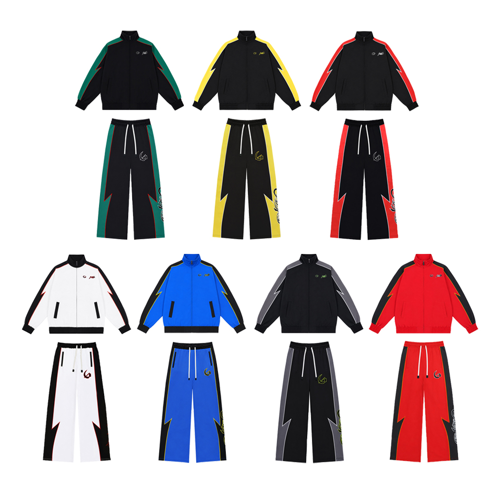 Y2k Streetwear Herren-Sets Zwe – Embroidery Style Bewertung und Preis