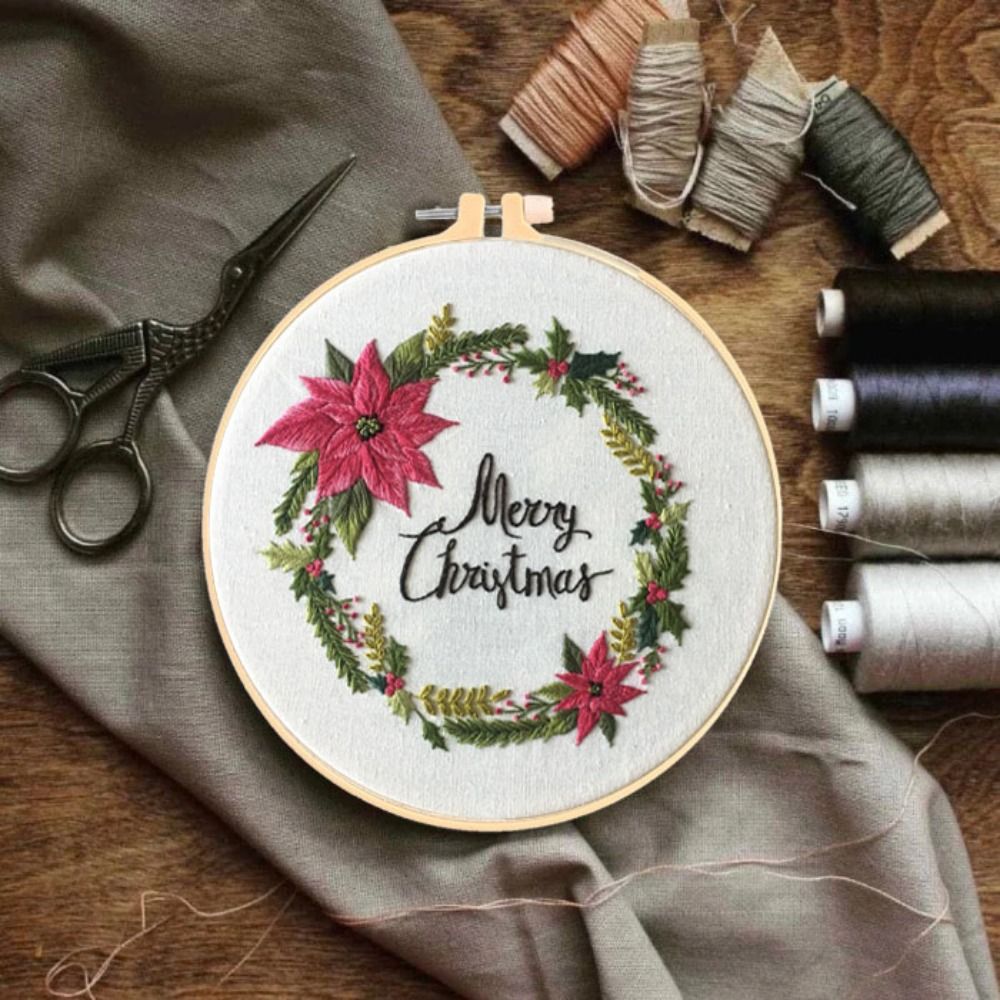 Weihnachtsgeschenke DIY Weihna – Embroidery Xmas Kits Bewertung und Preis