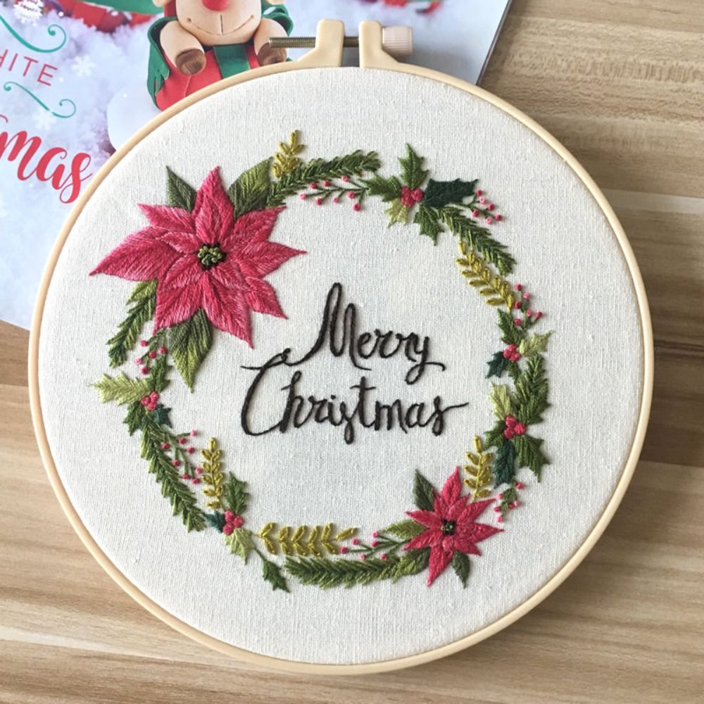 Weihnachtsgeschenke DIY Weihna – Embroidery Xmas Kits Bewertung und Preis