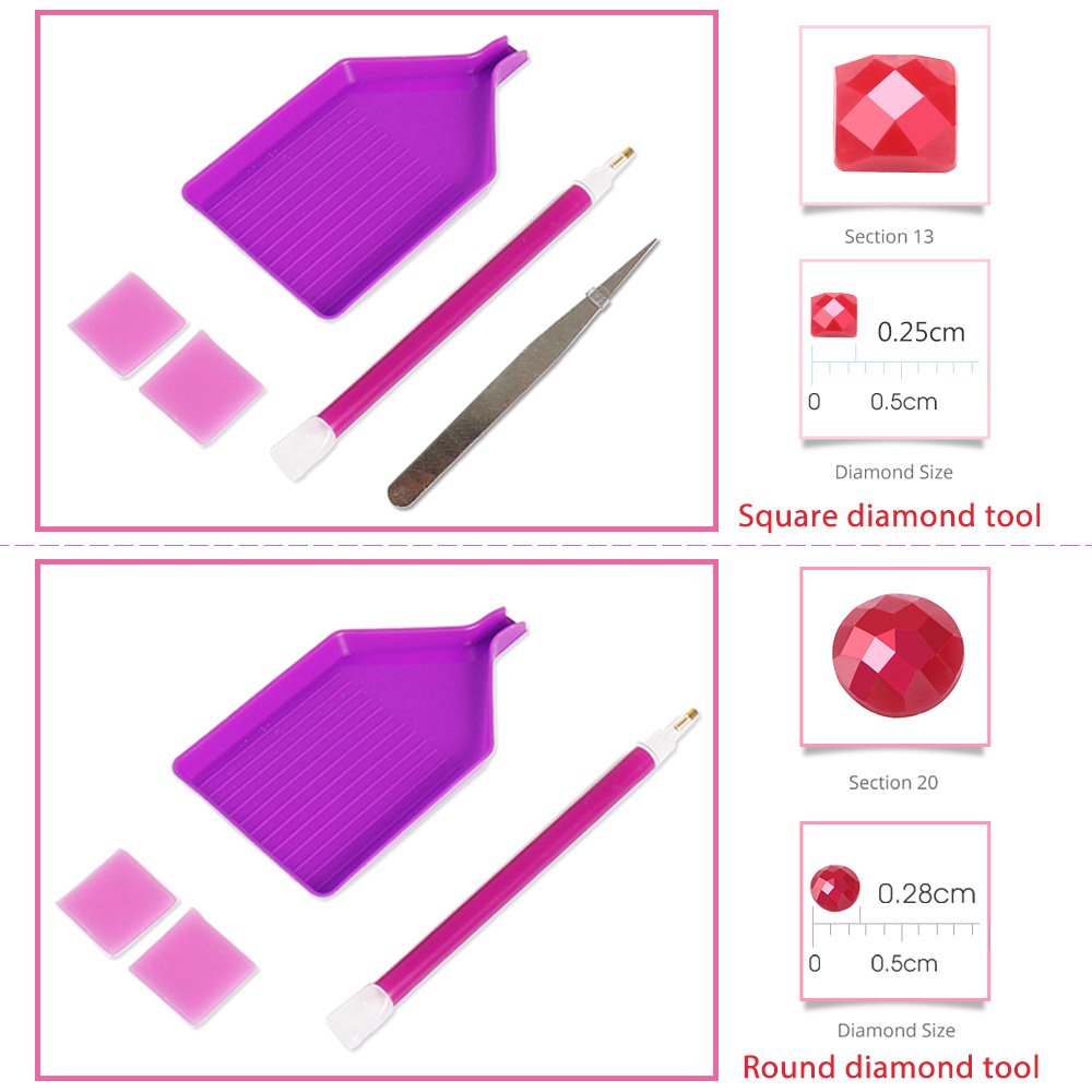 Momoart 5D DIY Diamant Mosaik  – Embroidery Ideas Bewertung und Preis