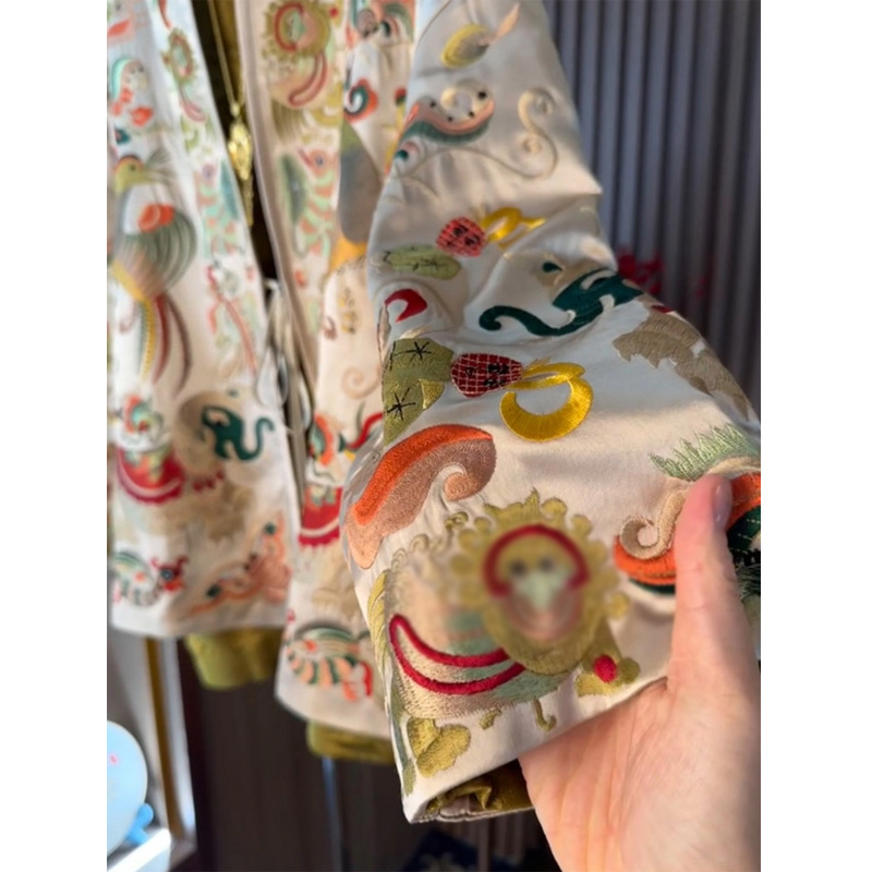 Neuer Kimono-Cardigan im chine – Embroidery Style Bewertung und Preis