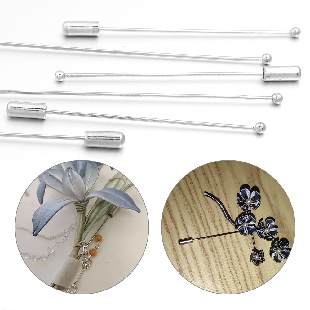 10 Stück/Set 60/90cm Rhodiumfa – Embroidery Knot Bewertung und Preis