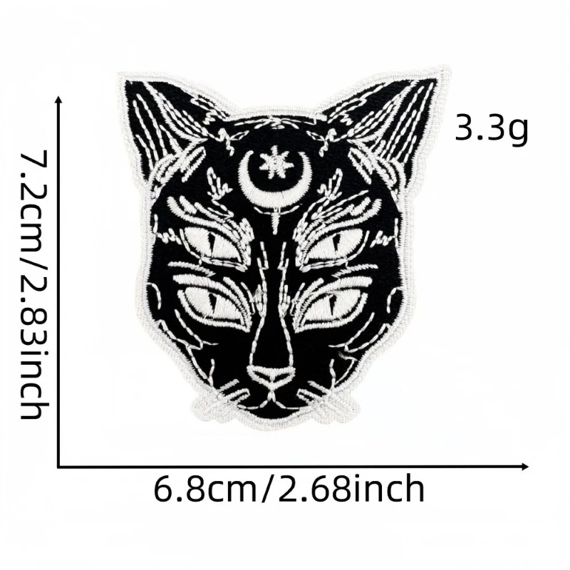 Schwarze Punk-Terror-Totenkopf – Embroidery On Black Shirt Bewertung und Preis