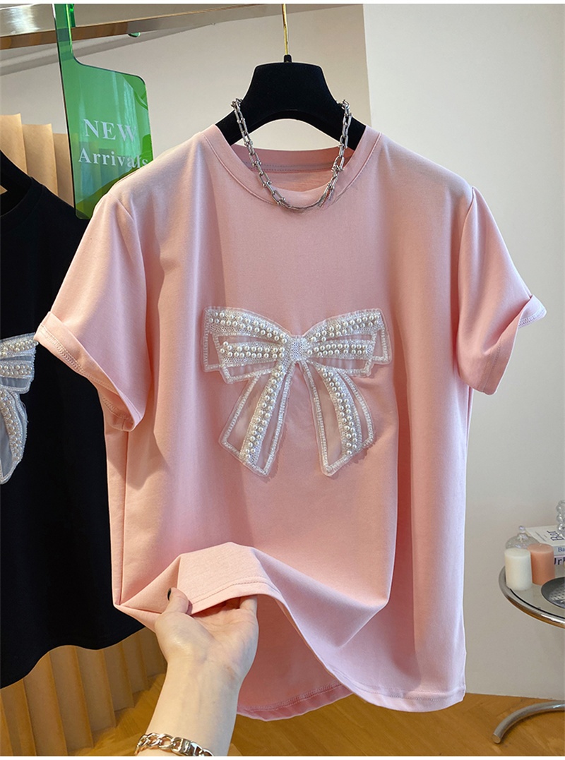   Perlen-Knoten-Kurzarm-T-Shir – Embroidery Knot Bewertung und Preis