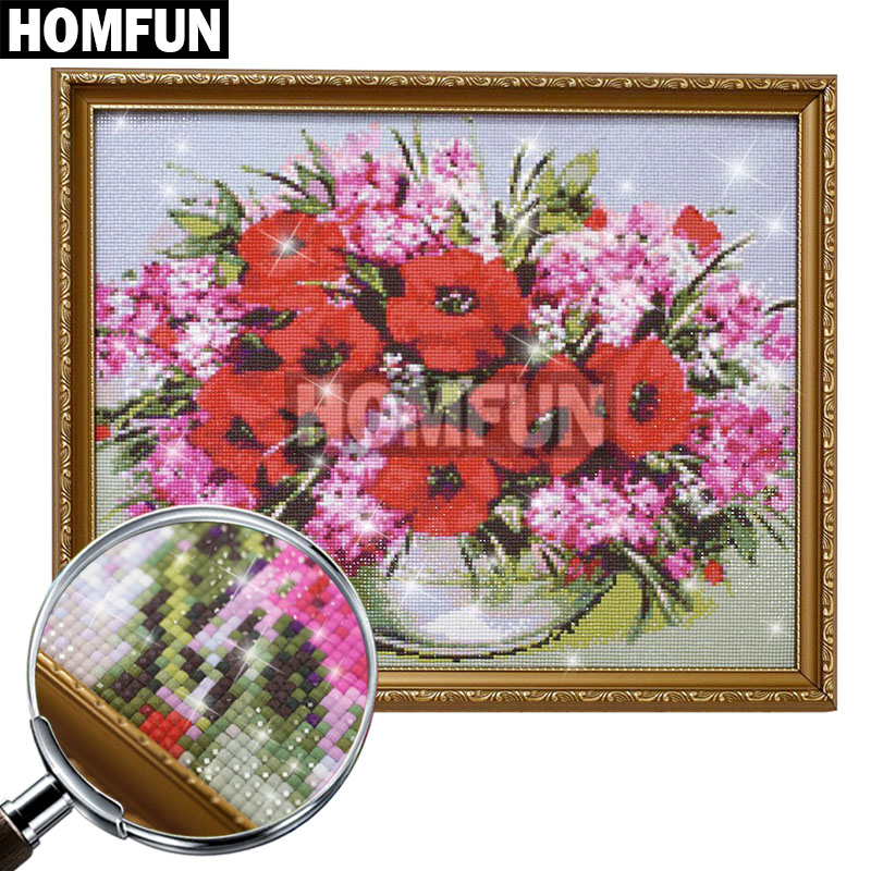 HOMFUN Voller Diamanten Sticke – Embroidery Roll Pattern Bewertung und Preis