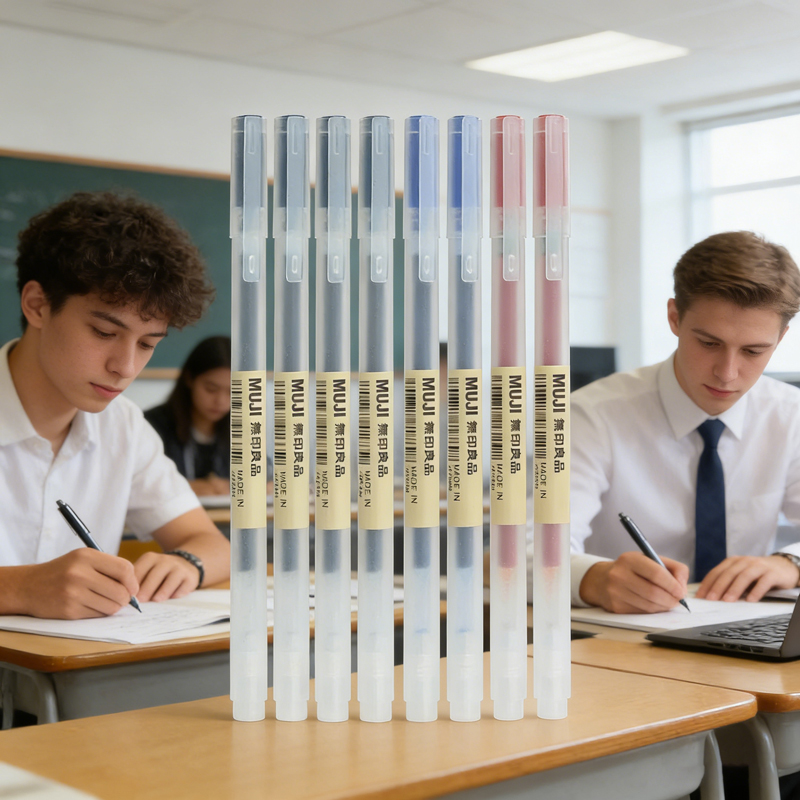 6/8 Stück MUJI-Stil Gelschreib – Muji Stationery Gel Pen Bewertung und Preis