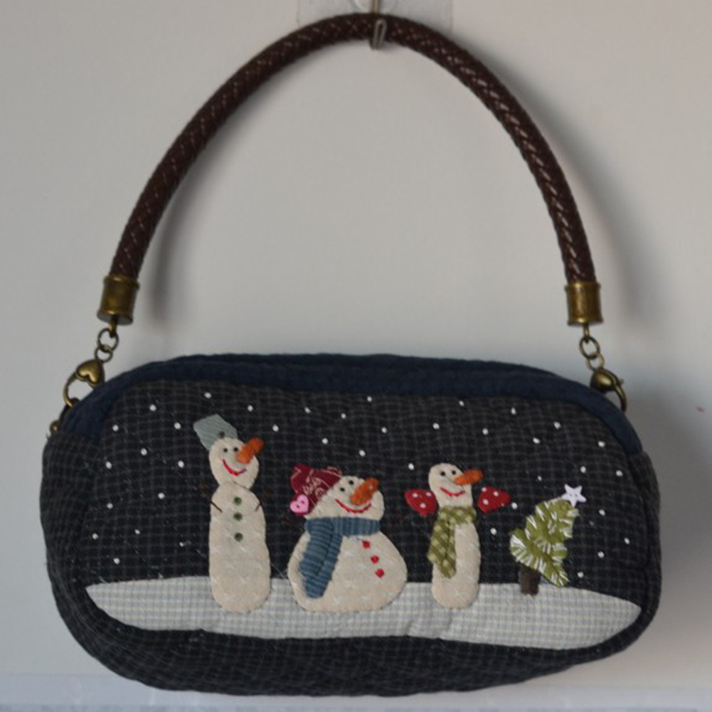 DIY Schnee Umhängetasche Patch – Embroidery Xmas Kits Bewertung und Preis