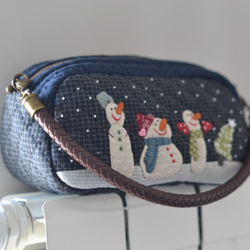 DIY Schnee Umhängetasche Patch – Embroidery Xmas Kits Bewertung und Preis