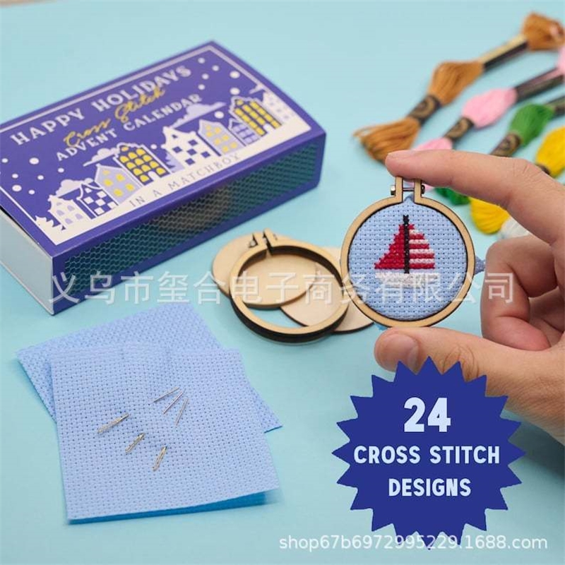 DIY Weihnachten Kreuzstich Adv – Embroidery Xmas Kits Bewertung und Preis