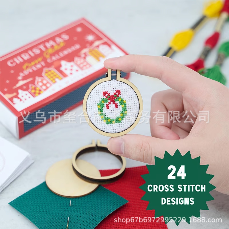 DIY Weihnachten Kreuzstich Adv – Embroidery Xmas Kits Bewertung und Preis